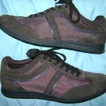 HUGO BOSS BROWN COMFORT SNEAKER SHOES  SIZE 11 D  45 EURO   LUX.!! EXCELLENT.!!