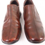 COLE HAAN Zeno Shoes Mens Brown LEATHER Slip On LOAFERS Casual MENS 8 M