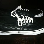 Vans authentic era checkerboard sneakers size 13 NWT black on black spicoli OTW