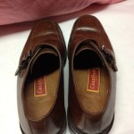 Cole Haan Mens Dress Shoes Size 9.5D Brown Leather Casual Slip On Buckle Loafers