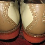 Spectators – Cole Haan Two Tone Saddles, Beige & Tan sz 9 D/B