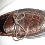 Cole Haan Embossed (Croc) Brown Shoes-Size 12 M