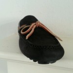 NIB Cole Haan air grant black slip on loafers Mens size 8.5