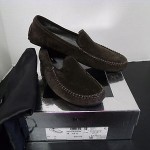 NEW Hugo Boss Men’s Drefin Suede Loafers Driving Shoes – Brown – Size 10