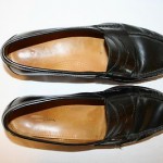 COLE HAAN Men’s Size 8.5 Pinch PENNY LOAFERS Black Leather SHOES Slip-On