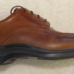 Excellent Cole Haan Men’s Brown Leather Oxford Lace up Shoes Nike Air Size 9 M