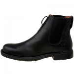 TIMBERLAND MT WASHINGTON CITY CHELSEA WATERPROOF BLACK LEATHER PULL-ON BOOTS 9W