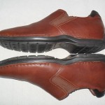 COLE HAAN MENS 12 M BROWN SLIP ON SHOES LOAFERS
