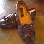 “VINTAGE” SHARP & CLASSY “MAHOGANY” COLE HAAN “PINCH TASSEL LOAFER SZ9(E)