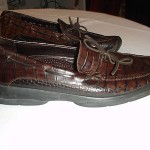 Cole Haan Embossed (Croc) Brown Shoes-Size 12 M