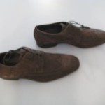 New Men’s Boss Hugo Boss Matano Suede Brown Shoes/Sz 10