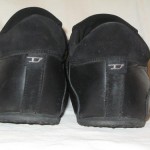 Diesel Laylo Black Leather Shoes Loafers USA Mens 12 Eur 45