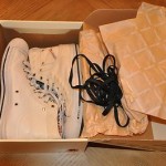 Diesel mens High Top LEATHER Gunmetal sneakers metal studs inlay Sz 45 12 White