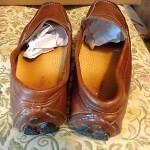 Beautiful Brown Leather Shoes Penny Loafers  Size 10M By COLE HAAN