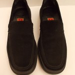 Cole Haan Men’s Black Suede Loafers Size 8.5 Excellent
