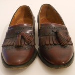 COLE HAAN Mens Brown Leather Tassle Loafers SHOES Size 9 D
