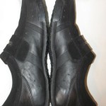 Diesel Laylo Black Leather Shoes Loafers USA Mens 12 Eur 45