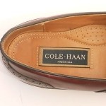 COLE HAAN Mens Brown Leather Tassle Loafers SHOES Size 9 D