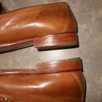 Cole Haan Mens Tan Leather Penny Loafers Size 10 M