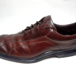 COLE HAAN MENS OXFORD BROWN LEATHER SHOES SIZE 13 M