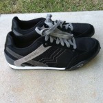 New Mens Diesel Black Grey Sneaker Track Tennis Casual Shoes Fashion Shoes Sz 7.
