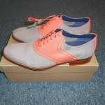 New Cole Haan Air Colton Saddle Ginger Snap/Orange Size 10-1/2 M
