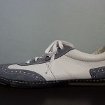 Men’s Boss by Hugo Boss Wing Tip Oxford Shoes Leather/Suede Sz 44 11 Grey/White