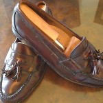“VINTAGE” SHARP & CLASSY “MAHOGANY” COLE HAAN “PINCH TASSEL LOAFER SZ9(E)