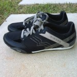 New Mens Diesel Black Grey Sneaker Track Tennis Casual Shoes Fashion Shoes Sz 7.
