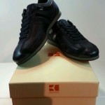 Boss Orange Hugo Boss MensSilvans LeatherSuede sneakers navy blue(50235181-401)