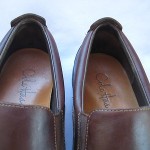 COLE HAAN BROWN LEATHER SLIP ON LOAFERS SIZE 10.5 MEDIUM