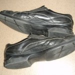 Cole Haan Nike Air Mens Shoes Black Leather 15M Loafers Slip Ons Country