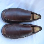 COLE HAAN BROWN LEATHER SLIP ON LOAFERS SIZE 10.5 MEDIUM