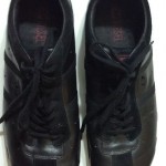 Diesel Footwear Men’s Or Women’s Black Leather Sneaker Evelyn Size 11, Men’s 9