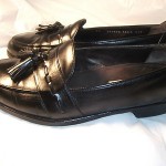 Men’s Cole Haan Bragano Black Tassel Loafers Size 11.5 M Made in Italy