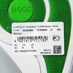 HUGO BOSS GREEN LABEL GILMOUR GRAY SHOES SNEAKERS LEATHER NEW SZ 10 43