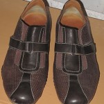 Mens Cole Haan Nike Air Brown Leather Slip-On Shoes Size 11 NICE!!!