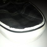 Used Mens Plaid Vans Shoes Size 9 In Good Condition