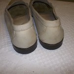 MENS COLE HAAN PENNY LOAFERS BEIGE SLIP ON SHOES SIZE 10.5 D W/L DOUBLE DUSTBAG