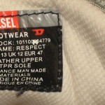 Diesel Respect Shoes Athletic Inspired USA Mens 13 Eur 47 NEW