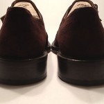 COLE HAAN Mens SUEDE LEATHER SHOE DRESS/CASUAL BUCKLE Sz.9M EUC
