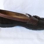 cole haan pinch tassel suede leather loafers men 10 M driving shoes