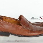 Mens Cole Haan Brown/tan leather loafers /Moccasins Shoes sz 10.5 M