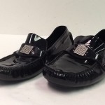 Men’s Cole Haan Black Patent Leather Penny Loafers Size 11B