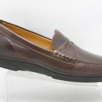 Mens shoes COLE HAAN Nike AIR brown leather moccasin DRIVING LOAFERS sz 9.5 M