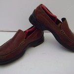 Cole Haan Nike Air Mens Loafers Leather Brown Shoes Slip On Country 8.5M / 8.5 M