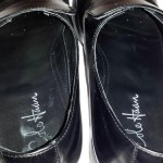 COLE HAAN NIKE AIR BLACK LEATHER SLIP ON CASUAL LOAFERS MEN’S sz 11 M