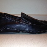 COLE HAAN NIKE AIR DRIVING LOAFERS G SERIES LEATHER MEN’S BLACK 10.5M