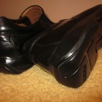 Nice Men’s Black Leather COLE HAAN Nike Air Loafers Size 10.5  # C05782