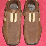 Mens PRE-OWNED Diesel Loop on Each Side Slip-on Sneakers Shoes – Brown – Size 10